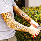 Leopard Pattern Protective Arm Covers
