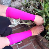 Pink Forearm Skin Protectors for Elderly Skin