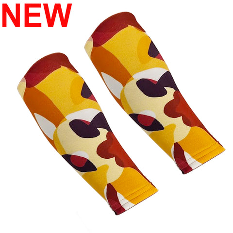 Spring Bloom Pattern Forearm Sleeves for Thin Skin