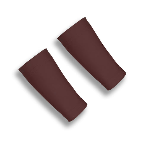 Brown Six Inch Protective Wrist Sleeves