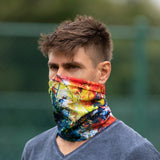 Sofie's Multi-Color Collage Pattern Infinite Face Wrap