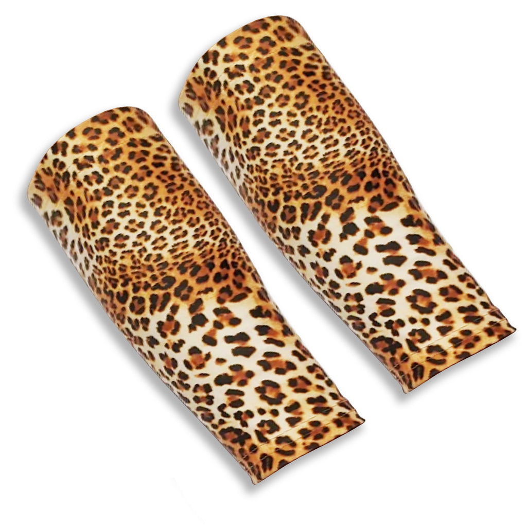 Leopard Pattern Forearm Sleeves