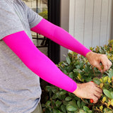 Pink Full Arm Sleeves for Fragile Skin and Skin Tears