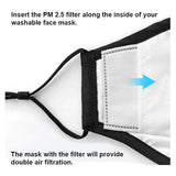 Zack's PM 2.5 Face Mask Pollution Filters (6 Pack)