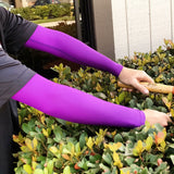Purple Protective Arm Sleeves for Bruising