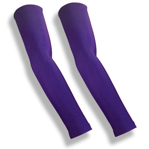 Thin Skin Protection Purple Full Arm Sleeves