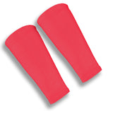 Red Forearm Medical Arm Protectors Thin Skin