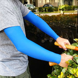 Royal Blue Full Arm Arm Protectors for Elderly or Thin Skin