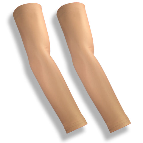 Brown Skin Protection Calf Leg Sleeves
